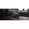 Muse MT-112 W gramofónový mikrosystém s CD, USB, Bluetooth, rádiom FM, 33/45/78 ot./min, hnedý