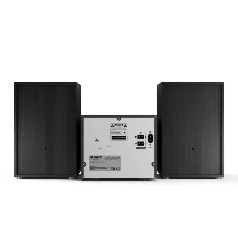Sharp XL-B517D domáci audio mikrosystém 45 W čierny