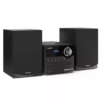 Sharp XL-B517D domáci audio mikrosystém 45 W čierny