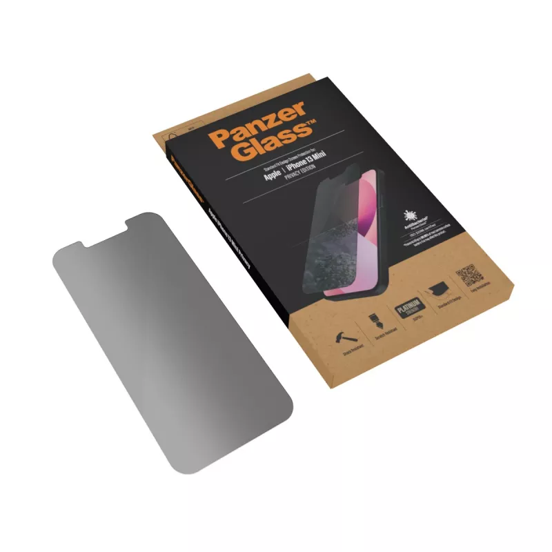 PanzerGlass ® ochranné sklo súkromia iPhone 13 Mini | Standard Fit