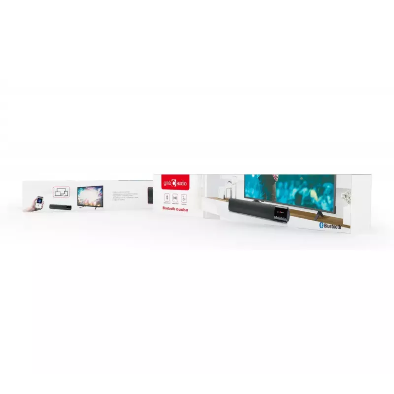 Prenosný stereo reproduktor Gembird SPK-BT-BAR400-01