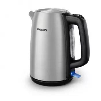 Philips Viva Collection HD9351/90 kanvica, 1,7 L, 2020 W, kov, ukazovateľ hladiny vody, bezdrôtová, filter