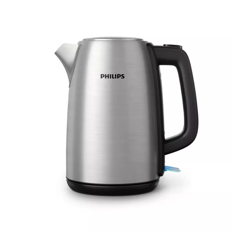 Philips Viva Collection HD9351/90 kanvica, 1,7 L, 2020 W, kov, ukazovateľ hladiny vody, bezdrôtová, filter