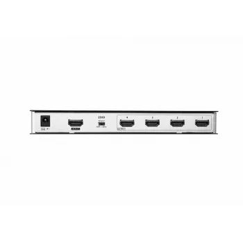 ATEN 4-port True 4K at 60Hz (4:4:4), HDMI rozbočovač, HDMI, 4x HDMI, 4096 x 2160 pixelov, čierna, kov, 4K Ultra HD