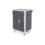 DIGITUS Nabíjací vozík 30 nabíjacích miest, 15,6 palcov, čierny 1100 x 700 x 650 mm, vrátane USB, PDU, ventilátor