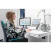 DIGITUS Elektricky výškovo nastaviteľný stôl 120x60x12cm s USB biely