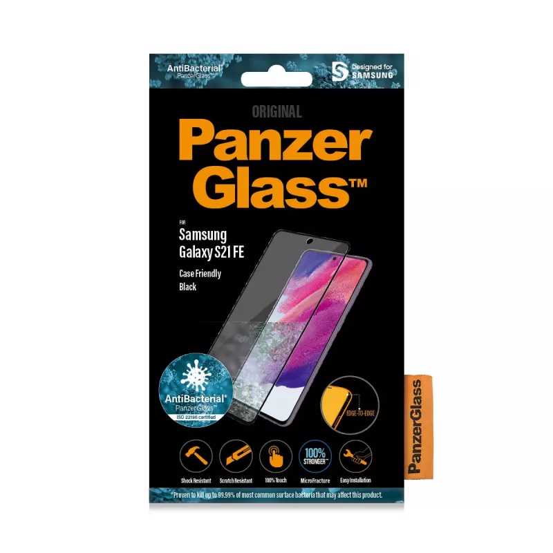 PanzerGlass ochranné sklo displeja pre Samsung Galaxy S21 FE