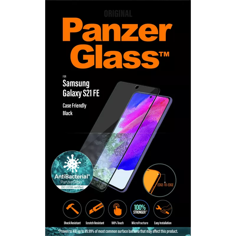PanzerGlass ochranné sklo displeja pre Samsung Galaxy S21 FE