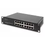 DIGITUS 16-portový Gigabit Ethernet switch 10 palcov unmanaged