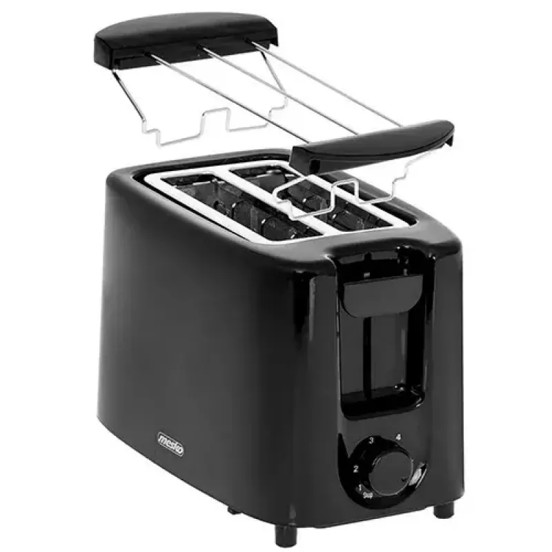 Hriankovač Mesko Home MS 3220 2 plátky 900 W čierny