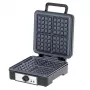 Waffleovač Adler AD 3049, 4 štvorcové wafle, nepriľnavý povrch, 1800 W, čierny
