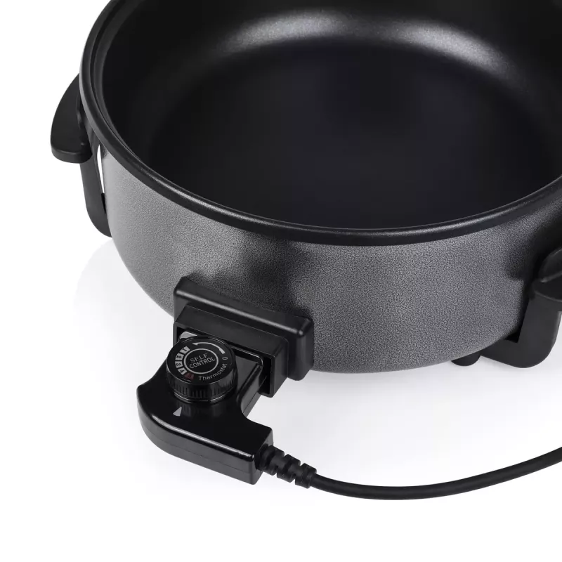 Multifunkčná panvica Tristar PZ-9135 XL okrúhla čierna oceľ 1500W