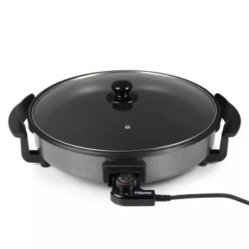 Grilovacia panvica Tristar PZ-2964 multifunkčná okrúhla čierna 40 cm