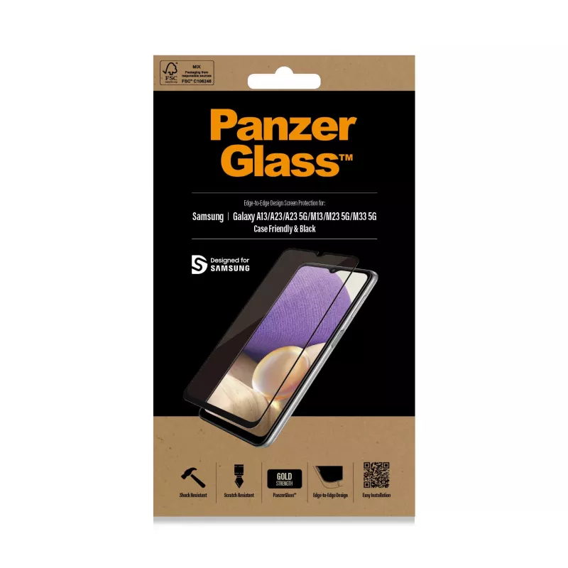PanzerGlass ® ochranná fólia displeja pre Samsung Galaxy A13 | A23 | A23 5G | M13 | M23 5G | M33 5G