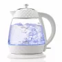 Rýchlovarná kanvica Eta Crystal 1,7 L 2200 W transparentná biela