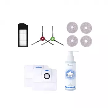 Sada príslušenstva Ecovacs D-KT01-0027 pre robotický vysávač — 2 vrecká na prach + 1 filter, viacfarebná