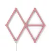 Nanoleaf Lines Skin NL59-0001PM-9PK, 60 stupňov, ružová matná, 9 ks