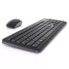 Bezdrôtová sada klávesnice a myši Dell KM3322W — full-size QWERTY, RF bezdrôtová, čierna, na kancelárske použitie
