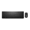 Bezdrôtová sada klávesnice a myši Dell KM3322W — full-size QWERTY, RF bezdrôtová, čierna, na kancelárske použitie