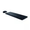 Bezdrôtová sada klávesnice a myši Dell KM3322W — full-size QWERTY, RF bezdrôtová, čierna, na kancelárske použitie