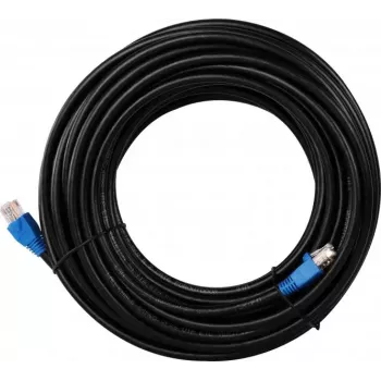 Sieťový kábel Goobay CAT 6 U/UTP RJ-45 Cat6 15 m čierny