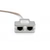 DIGITUS CAT 5e patch kábel adaptér 2x RJ45 konektor samica na 1x RJ45 konektor samec 0,19 m