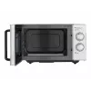 Mikrovlnná rúra Caso MG 25 Ecostyle, 25 L, 900 W, funkcia grilu, strieborná