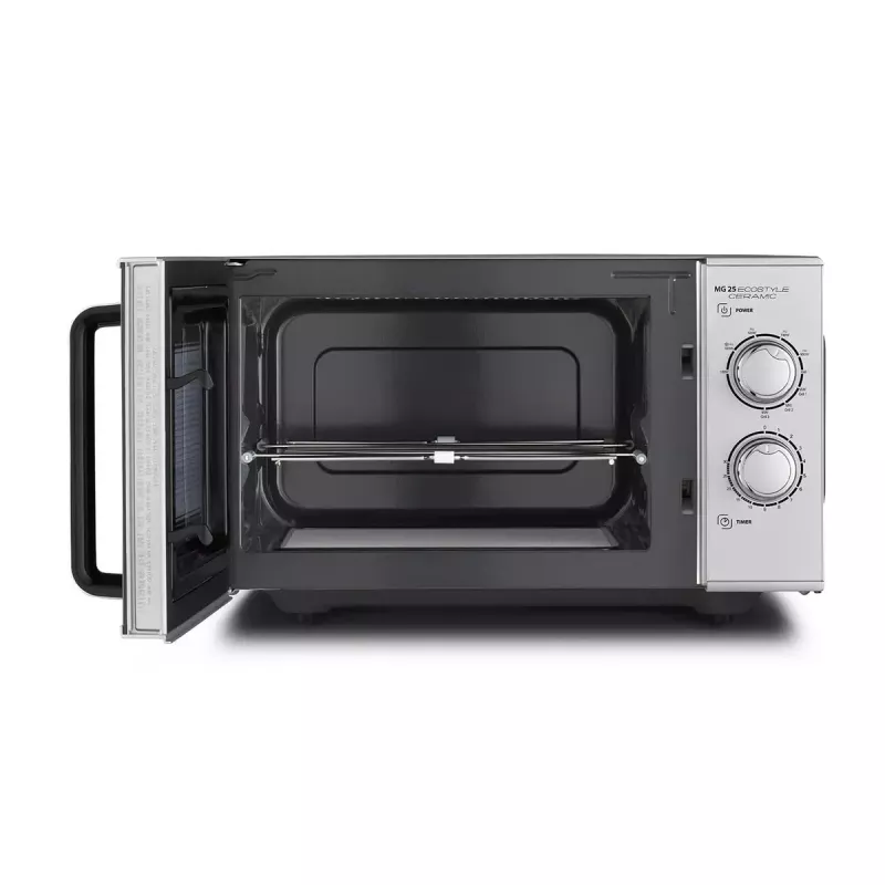 Mikrovlnná rúra Caso MG 25 Ecostyle, 25 L, 900 W, funkcia grilu, strieborná