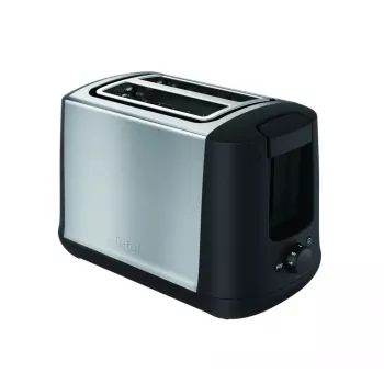 Hriankovač Tefal TT340830 — 2 plátky, 850 W, čierna a nerezová oceľ