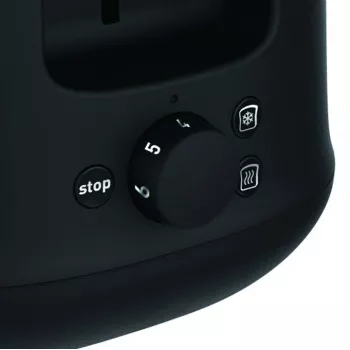 Hriankovač Tefal TT340830 — 2 plátky, 850 W, čierna a nerezová oceľ