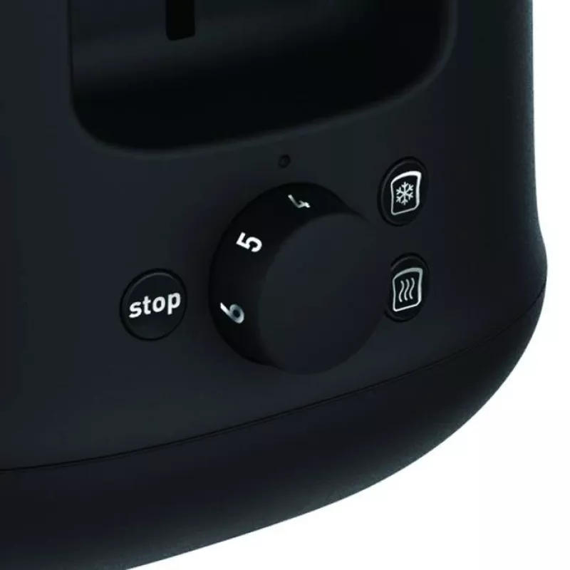 Hriankovač Tefal TT340830 — 2 plátky, 850 W, čierna a nerezová oceľ