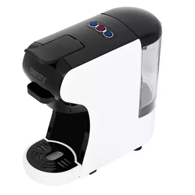 Espresso stroj Camry CR 4414 — 1450 W, 19 bar, 1,5 l, multi kapsuly, mletá káva