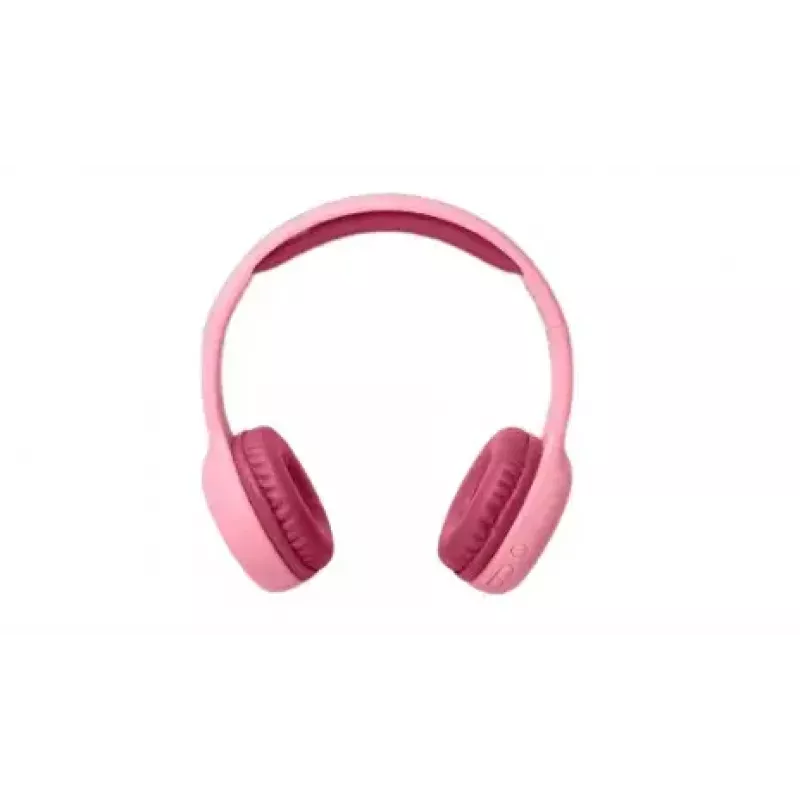 Muse M-215BTP Bluetooth stereo slúchadlá pre deti, over-ear, bezdrôtové, Bluetooth 5.0, ružové