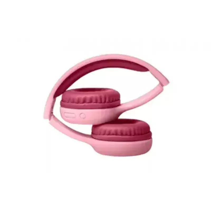 Muse M-215BTP Bluetooth stereo slúchadlá pre deti, over-ear, bezdrôtové, Bluetooth 5.0, ružové