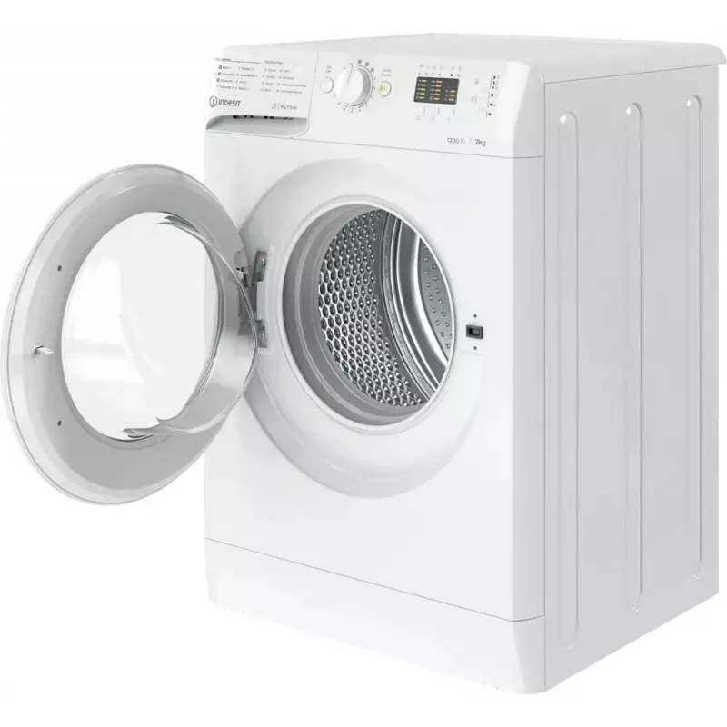 Práčka s predným plnením Indesit MTWA 71252 W IT — 7 kg, 1200 ot/min, energetická trieda E, biela