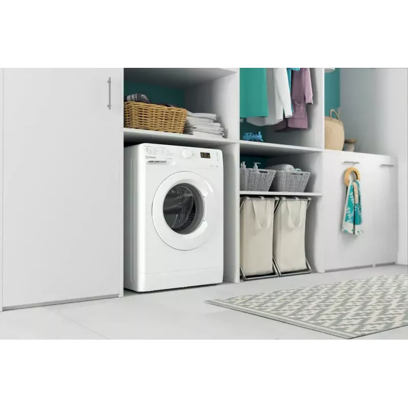 Práčka s predným plnením Indesit MTWA 71252 W IT — 7 kg, 1200 ot/min, energetická trieda E, biela