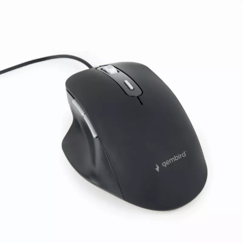 GEMBIRD optická LED myš MUS-6B-02 káblová USB - 6 tlačidiel koliesko čierna
