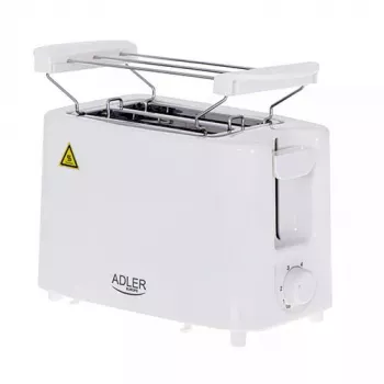 Hriankovač Adler AD 3223 2 plátky 750 W biela