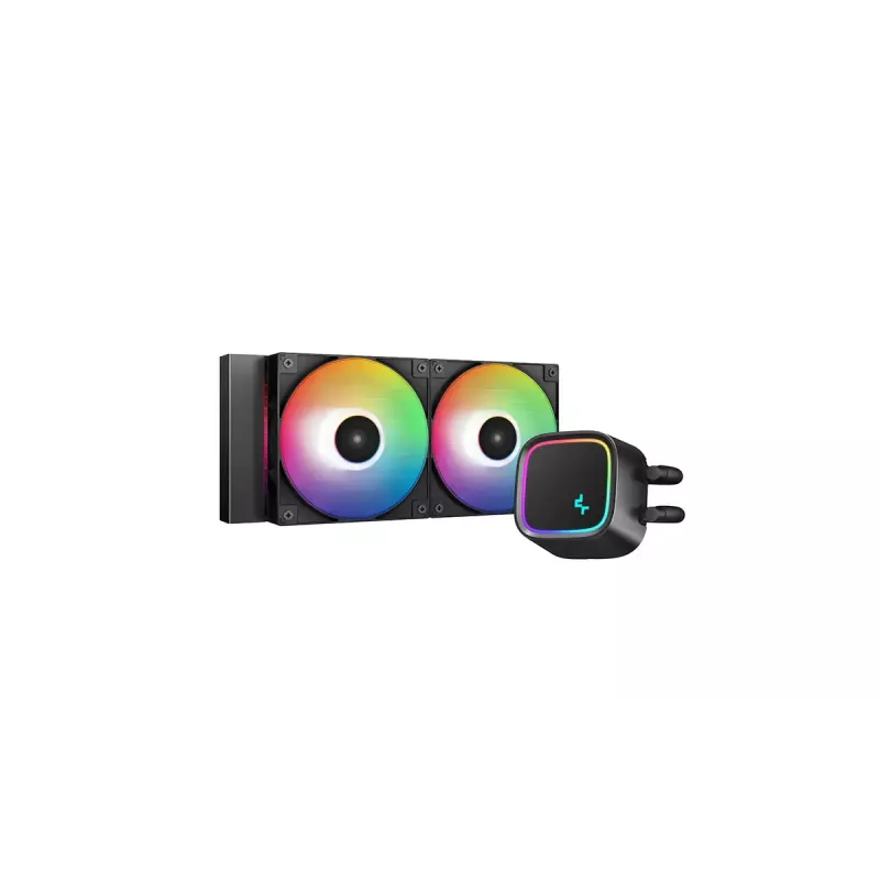 All-in-One kvapalinový chladič DeepCool LE500 12 cm čierny 500-2250 ot/min