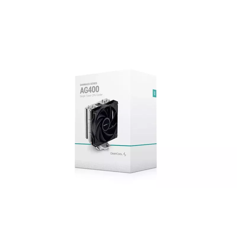 DeepCool AG400 CPU vzduchový chladič, čierny