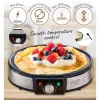 Prístroj na palacinky Adler AD 3058 1600 W čierny nerezová oceľ