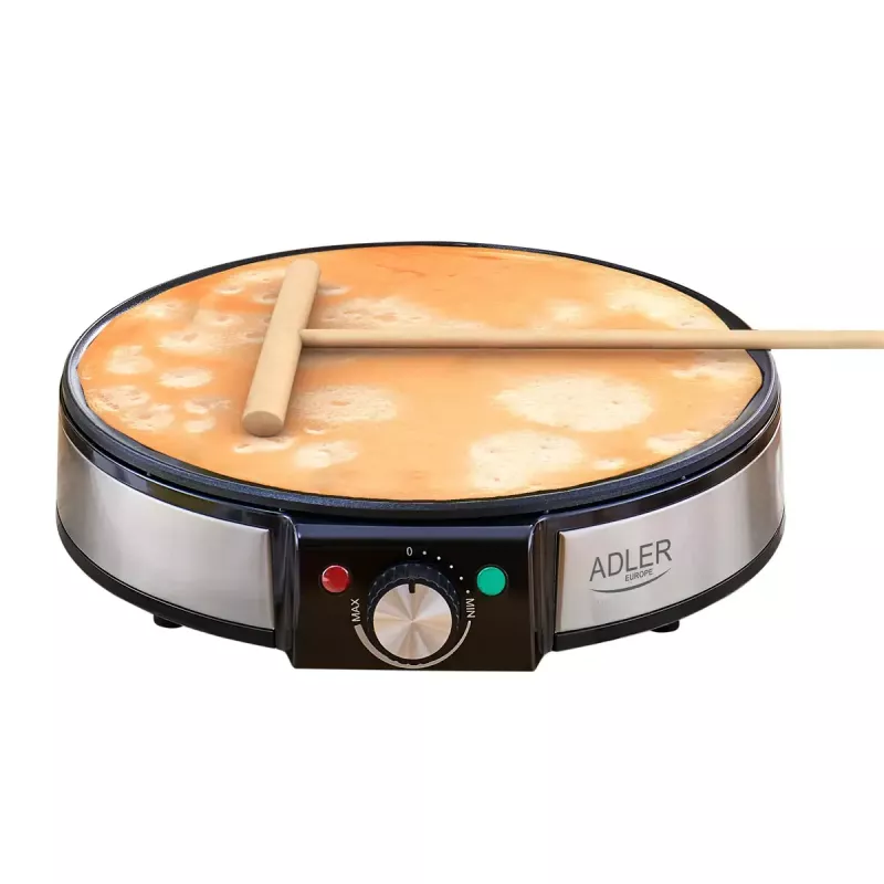 Prístroj na palacinky Adler AD 3058 1600 W čierny nerezová oceľ