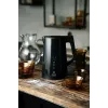 Elektrická rýchlovarná kanvica Adler AD 1345b — objem 1,7 l, 2200 W, nerezová oceľ, čierna