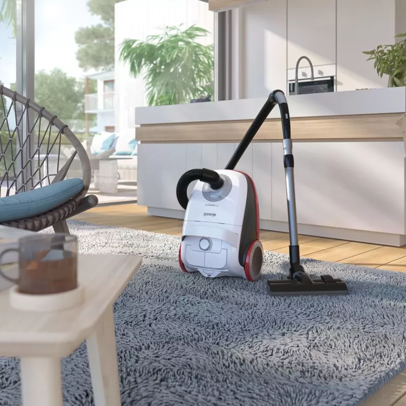 Vysávač Gorenje 678487 — 700 W, suché vysávanie, 3 l vrecko na prach, HEPA filter