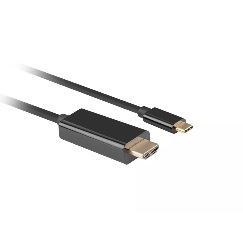 LANBERG kábel USB-C(m) - HDMI(m) 1 m 4K 60 Hz čierny