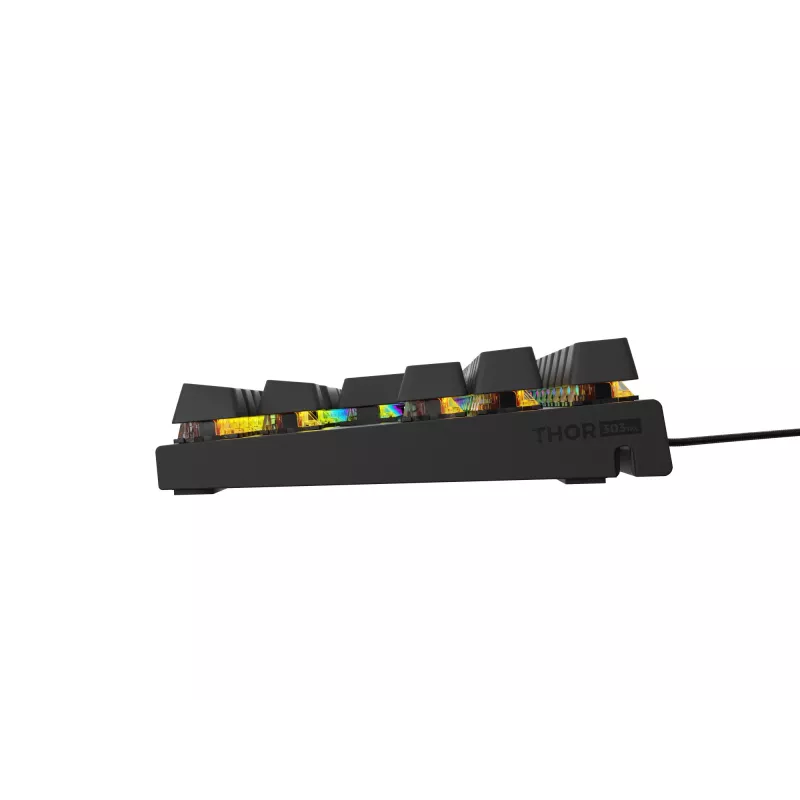 GENESIS Thor 303 TKL klávesnica herná USB QWERTY čierna RGB LED