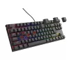 GENESIS Thor 303 TKL klávesnica herná USB QWERTY čierna RGB LED