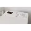 Práčka s horným plnením INDESIT BTW S60400 EU/N — 6 kg, 1000 ot/min, energetická trieda C, biela