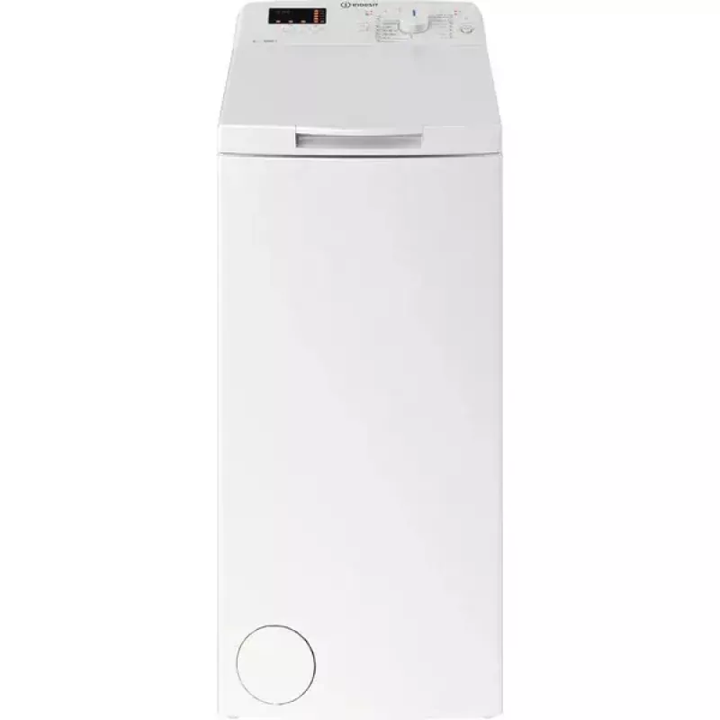 Práčka s horným plnením INDESIT BTW S60400 EU/N — 6 kg, 1000 ot/min, energetická trieda C, biela