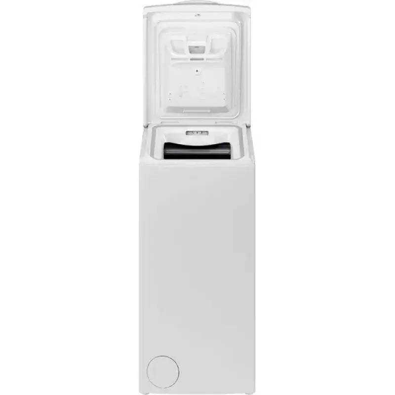 Práčka s horným plnením INDESIT BTW S60400 EU/N — 6 kg, 1000 ot/min, energetická trieda C, biela
